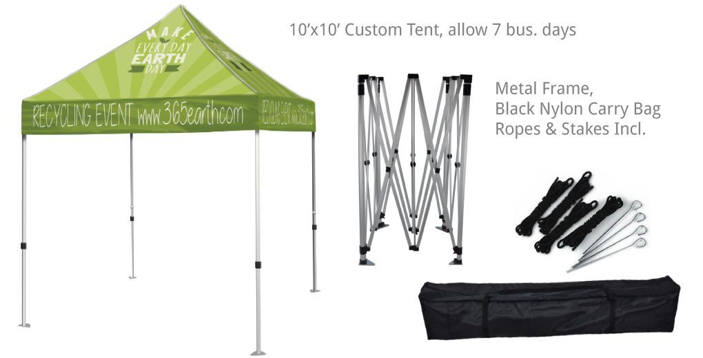 10'x10' Custom Tent
