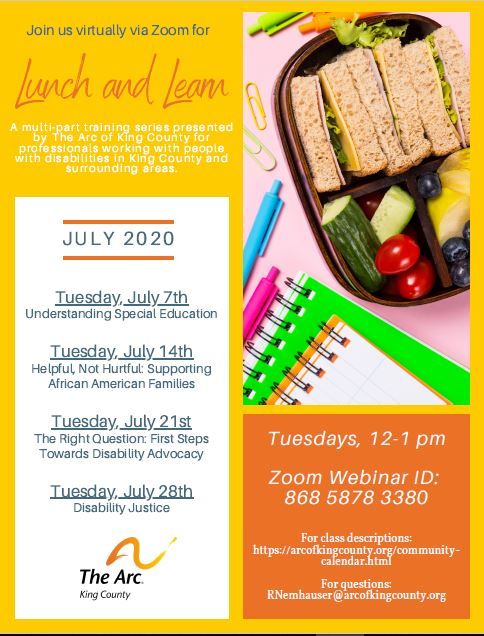 Lunch and Learn: Helpful, Not Hurtful: Supporting African American Families
