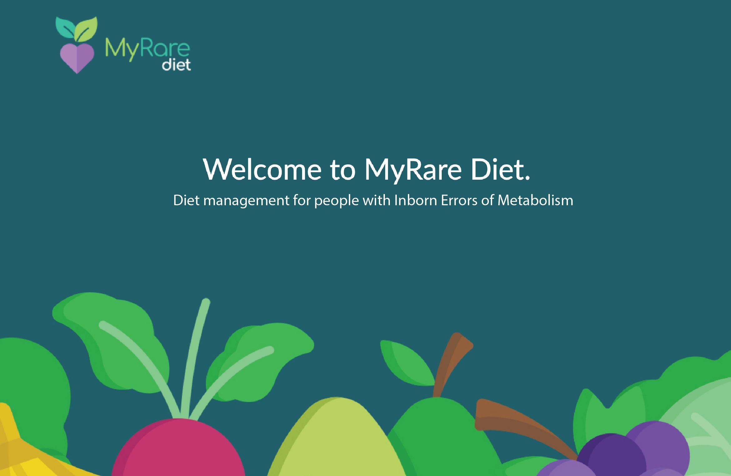 My Rare Diet logo