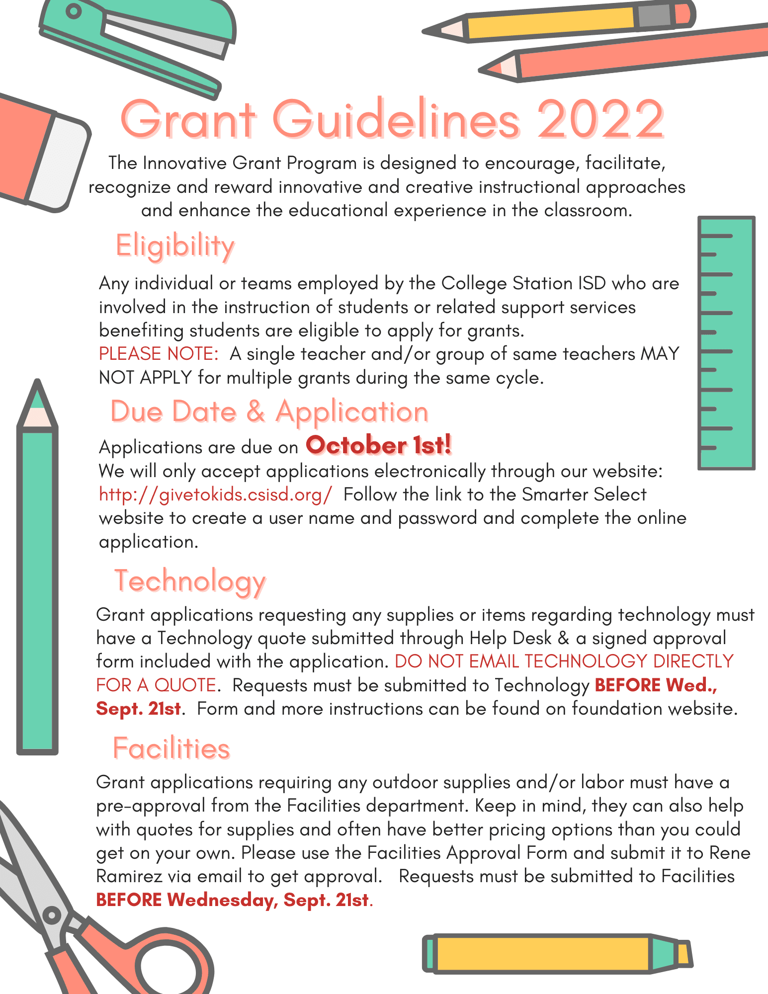 Grant Guidelines 2022