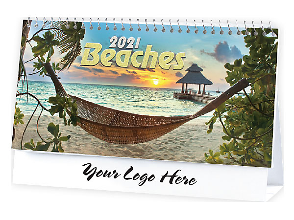 DESK CALENDAR - BEACHES