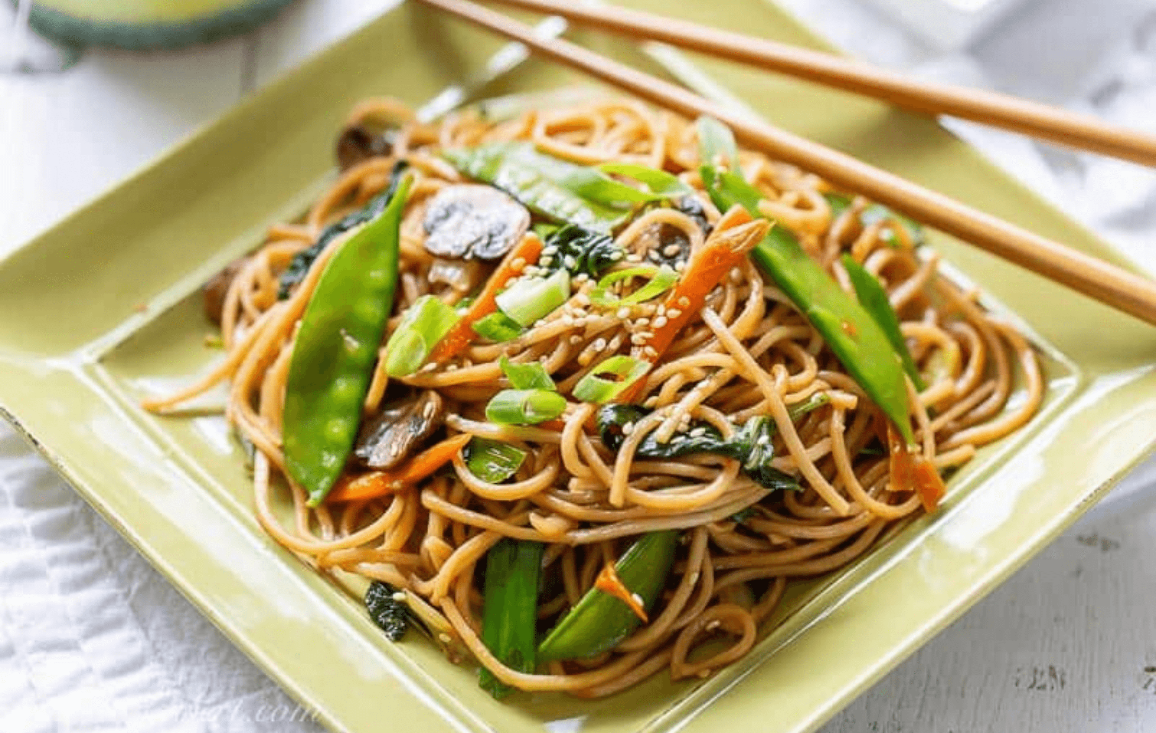 This Vegetable Lo Mein recipe is a perfect way to turn ingredients from our Food Distributions into a flavorful, satisfying dish! 