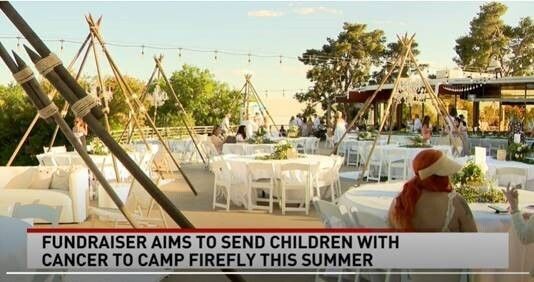 Fundraiser helps children with cancer attend Camp Firefly