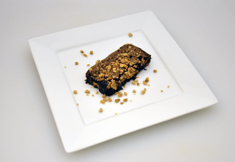 Toffee Crunch Triple Chocolate Brownie
