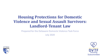 Landlord-Tenant Law