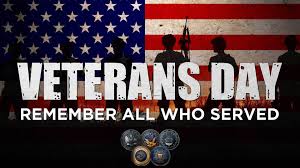 Office Closed - Veterans Day