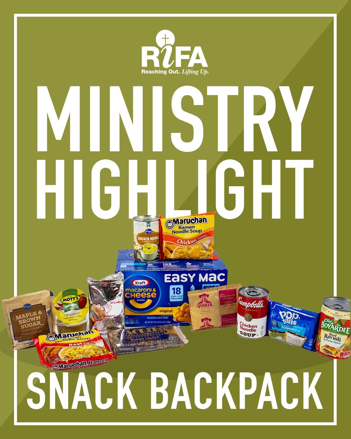 Ministry Highlight - Snack Backpack