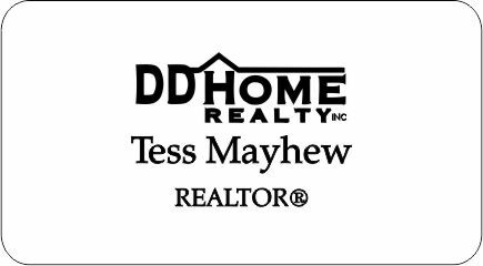 DD HOME REALTY INC NO BLING RECTANGLE NAME BADGE