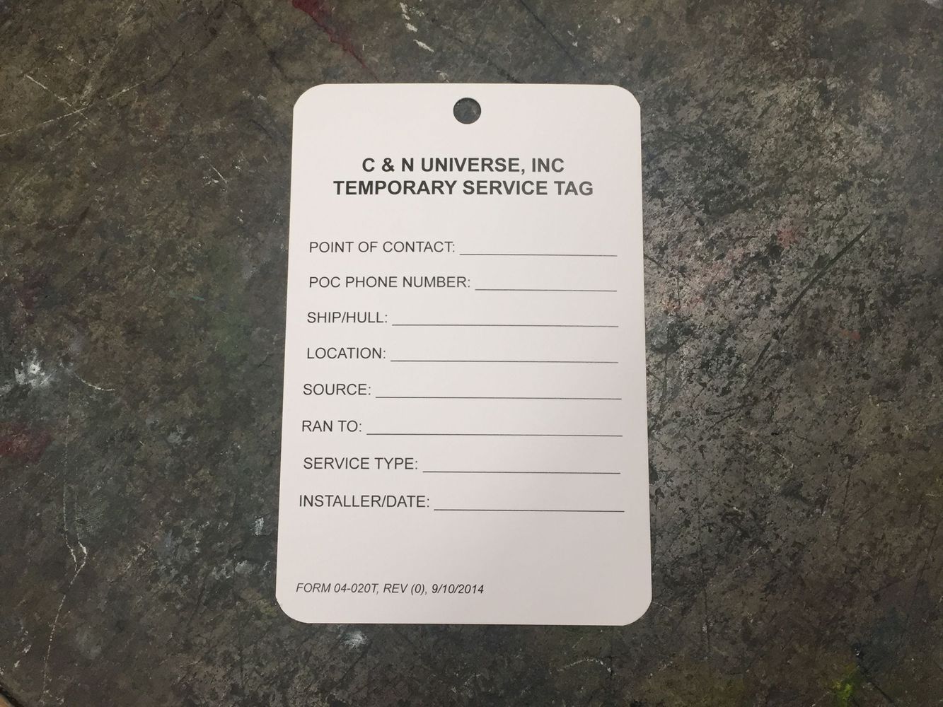 Service Tags