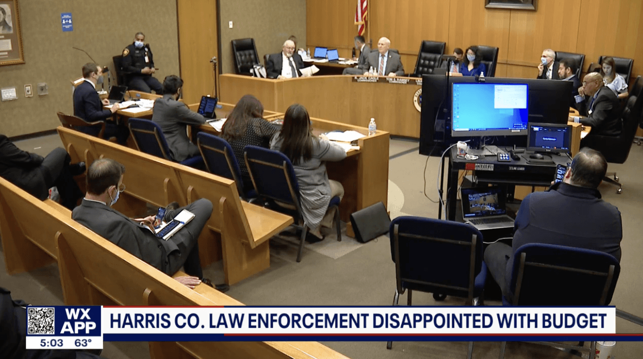 Harris County law enforcement disappointed with proposed budget for more resources