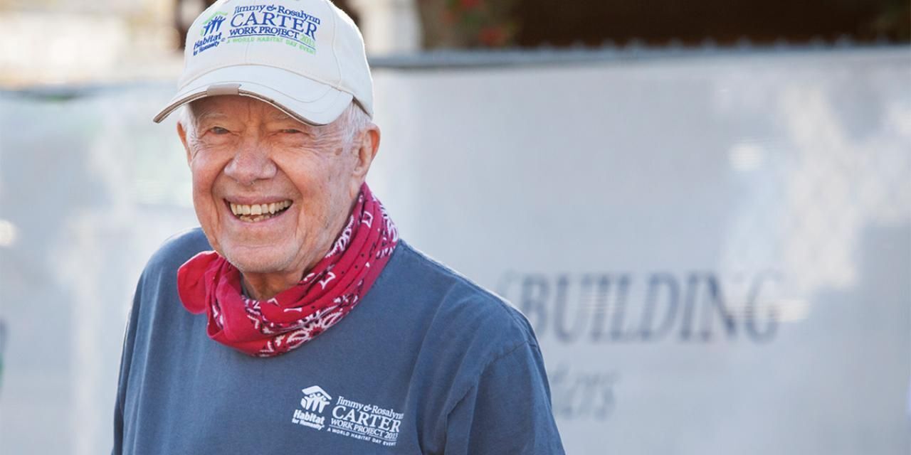 Green Mountain Habitat for Humanity mourns the death of former U.S. President Jimmy Carter