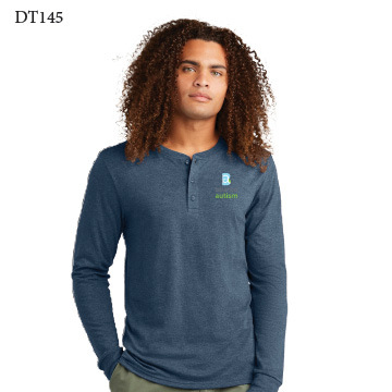 District® Perfect Tri® Long Sleeve Henley