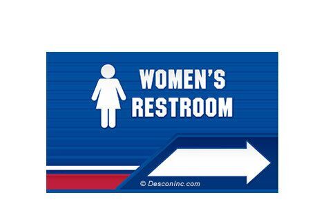 Custom Restroom Sign