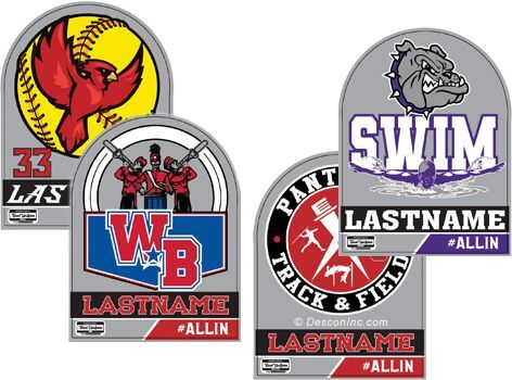 Personalized Tag Decal