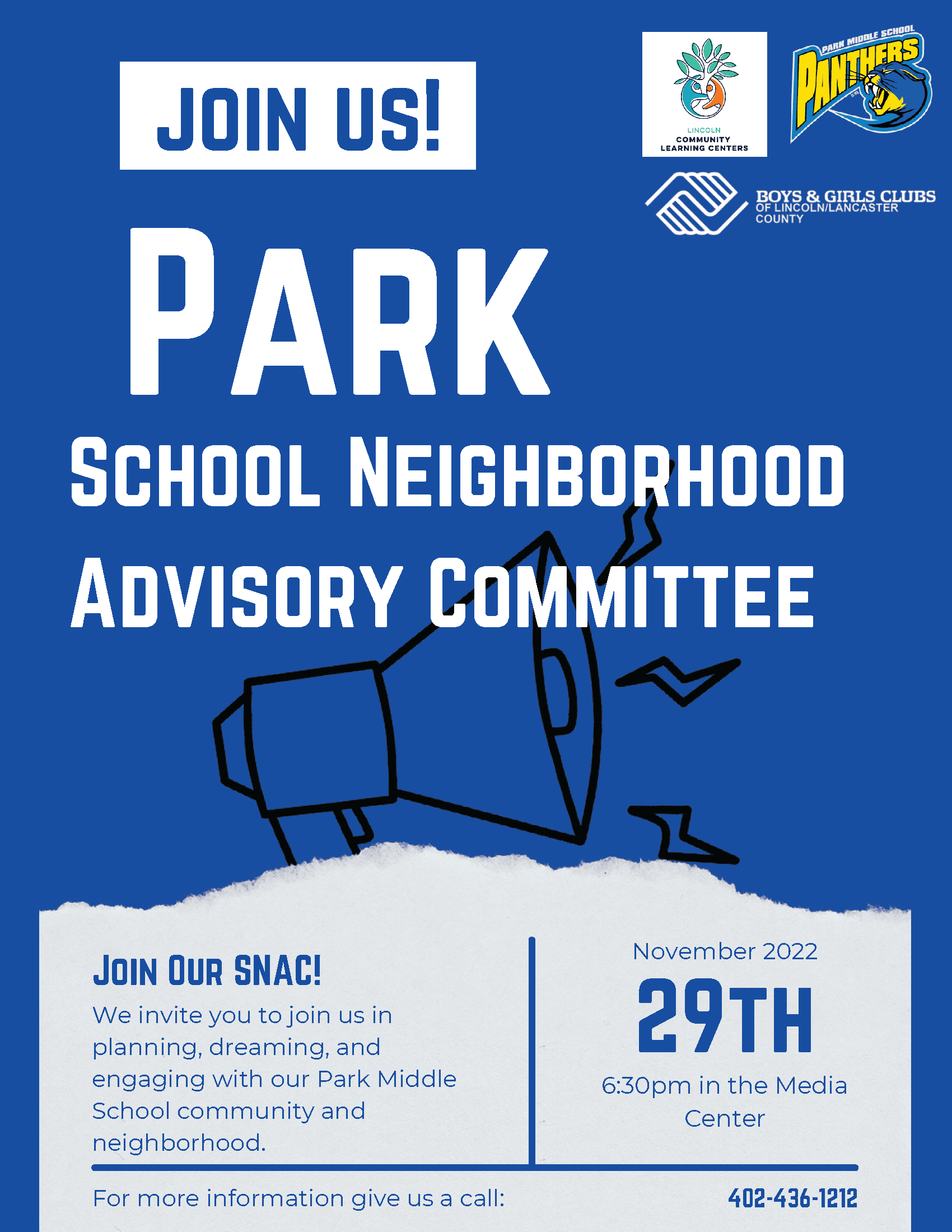 Park Middle School Neighborhood Advisory Committee (SNAC)