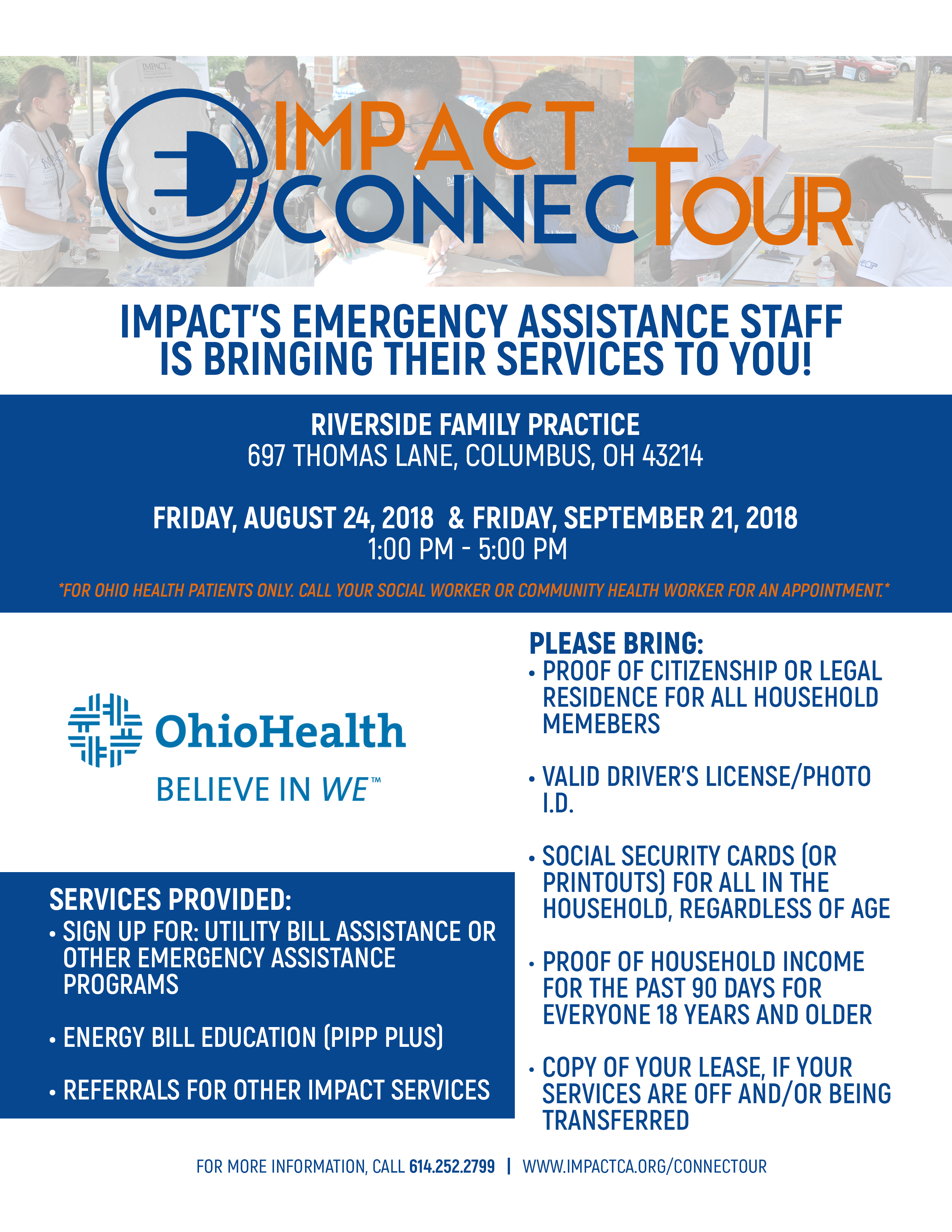 IMPACT ConnecTour (For Ohio Health Patients Only)