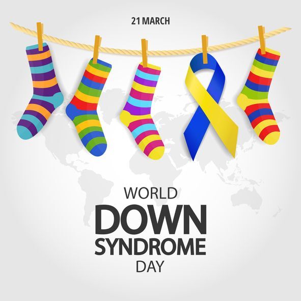 Wear your bright, colorful socks this World Down Syndrome Day