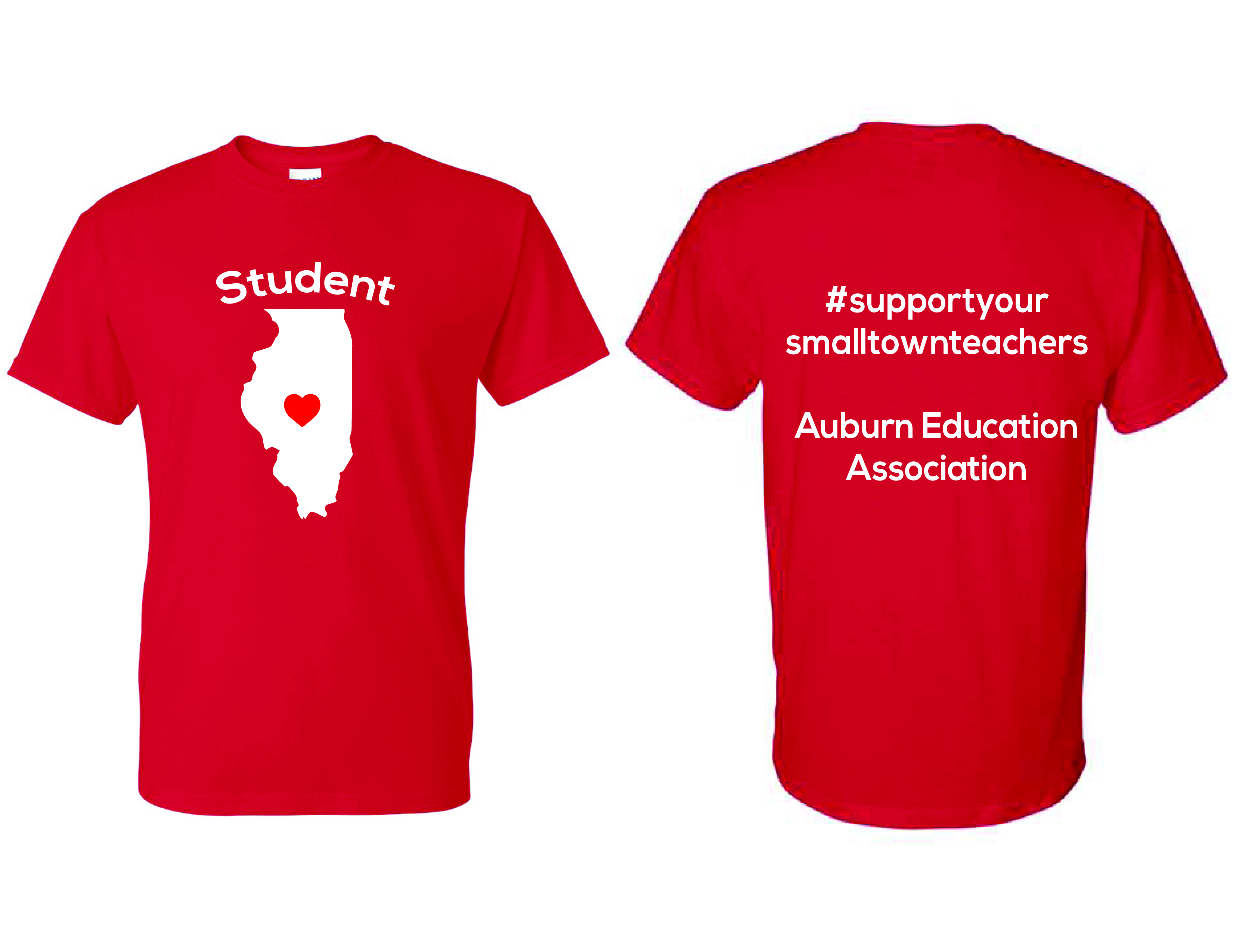 Auburn Education Association  - STUDENT SHIRTS