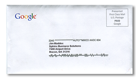 Google Direct Mail