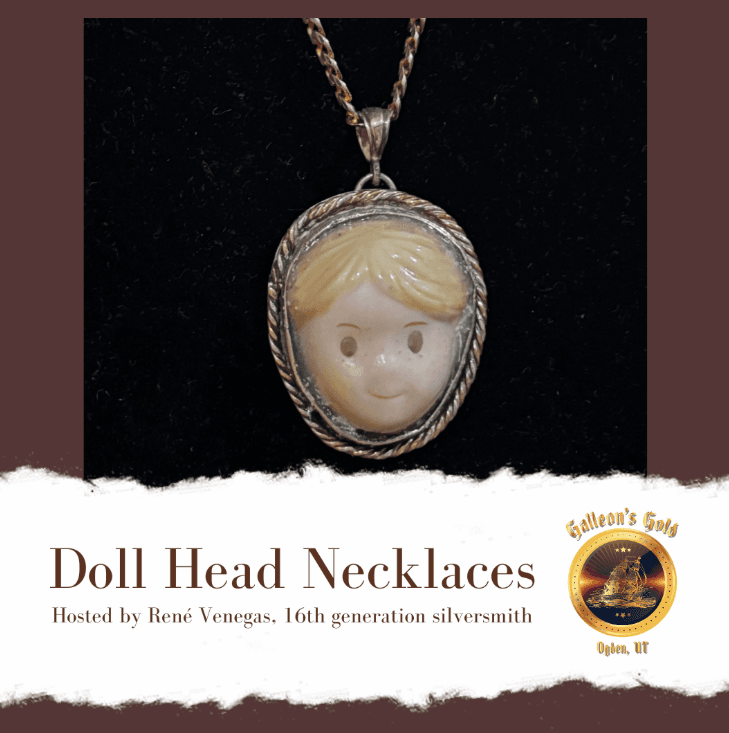 Creepy Doll Head Necklace Drop-In Bar on Fri Oct 3 from 6–9pm (Hosted by Rene, Classroom A, Prices Vary)