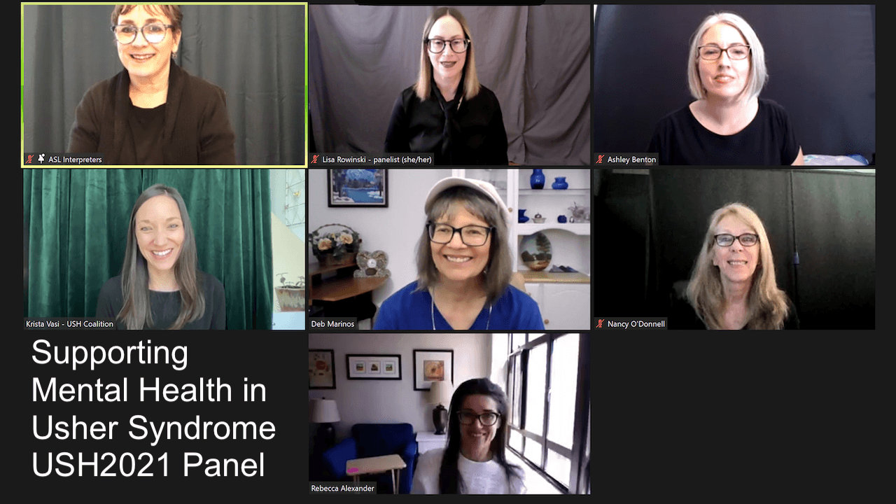 USH2021: Supporting Mental Health in Usher Syndrome Panel