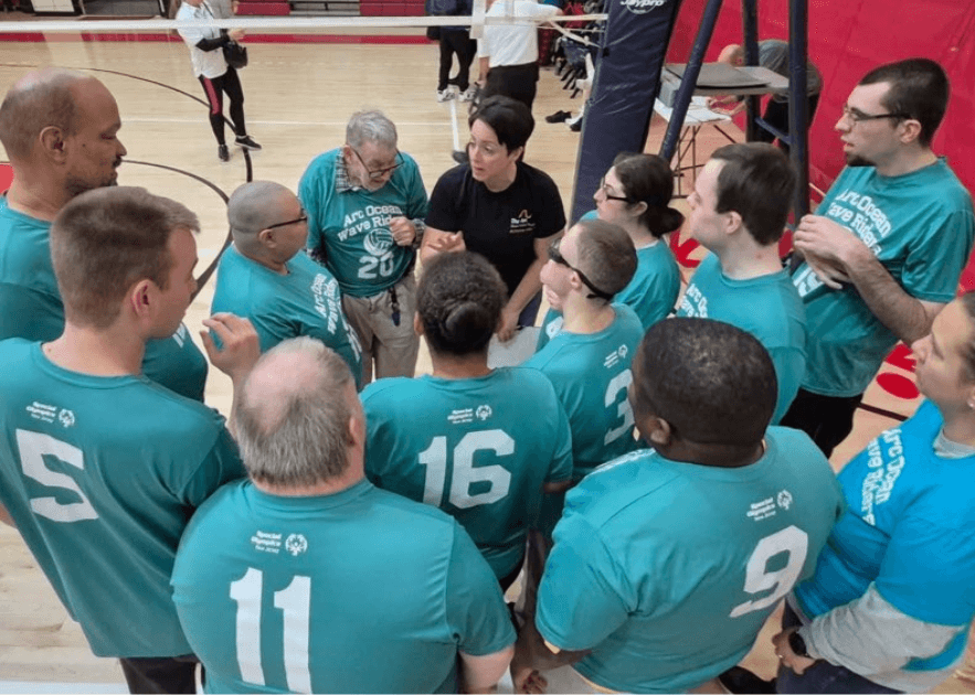 Wave Riders Special Olympics Volleyball Team