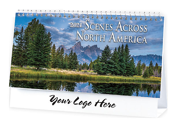 DESK CALENDAR - SCENES ACROSS NORTH AMERICA