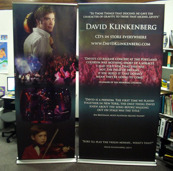 David Klinkenberg Retractable Banners