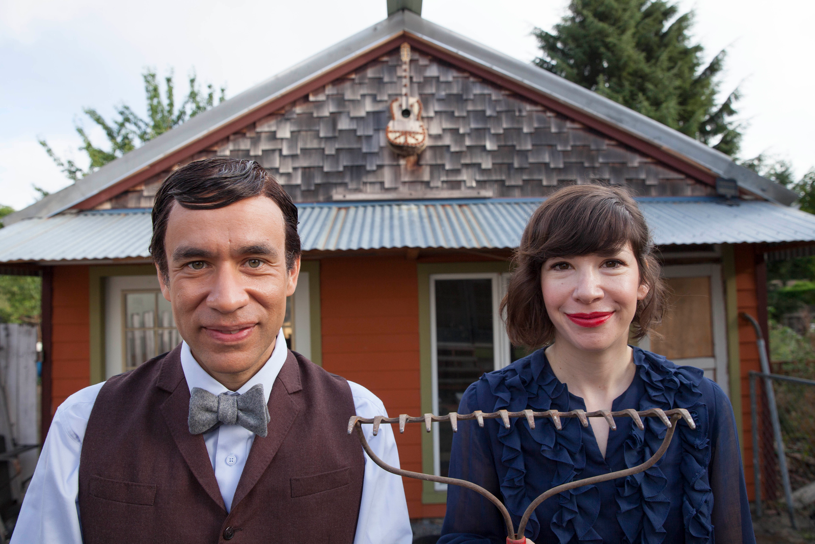 Fred Armisen and Carrie Brownstein in Portlandia. (photo: Chris Hornbecker/IFC)