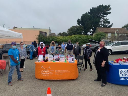 CBS Features Catholic Charities Work at OMI Neighborhood COVID Testing Site