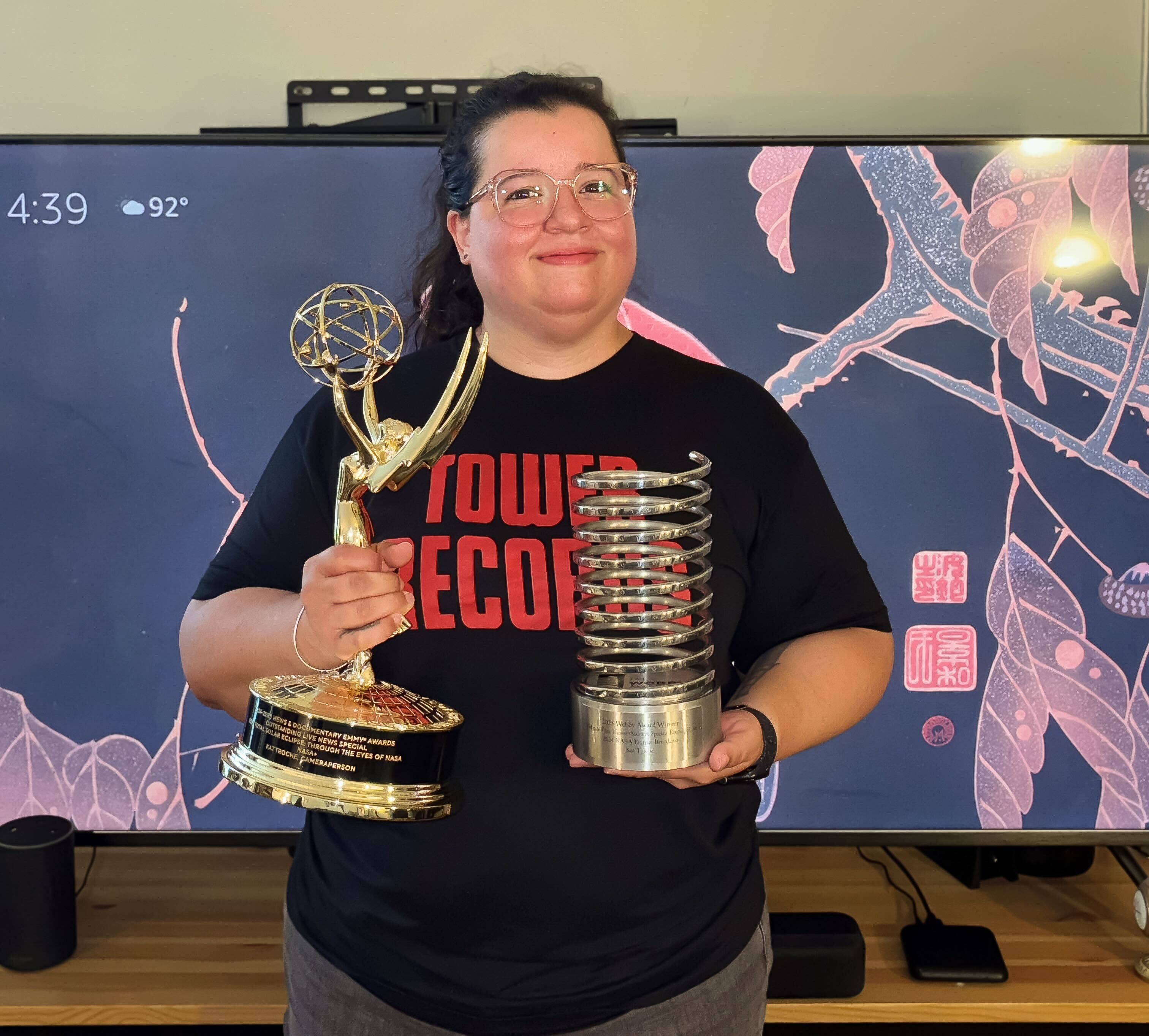ASP’s Kat Troche just received her Webby and Emmy! Read what for!