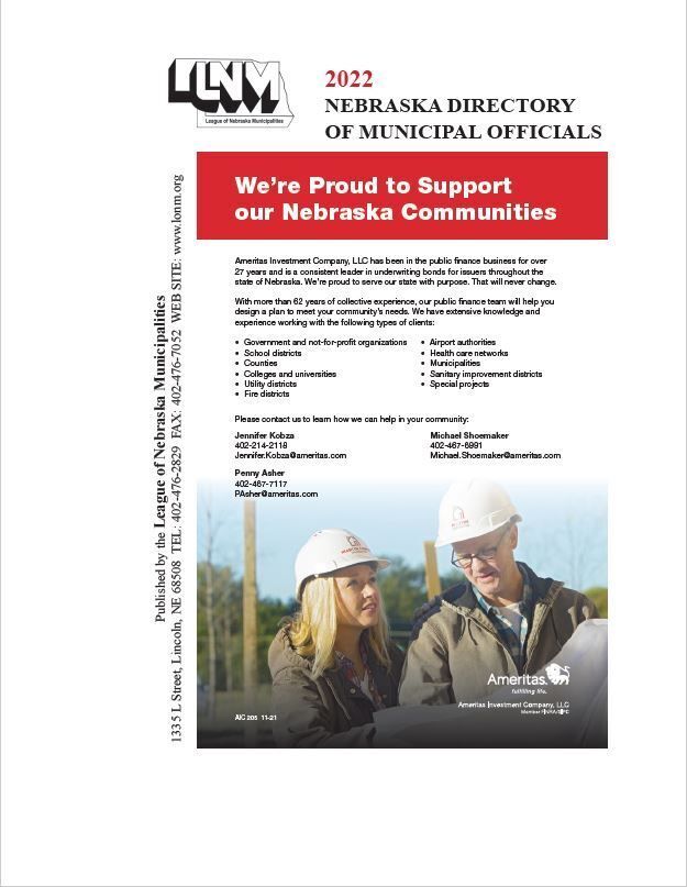 Nebraska Directory of Municipal Officials