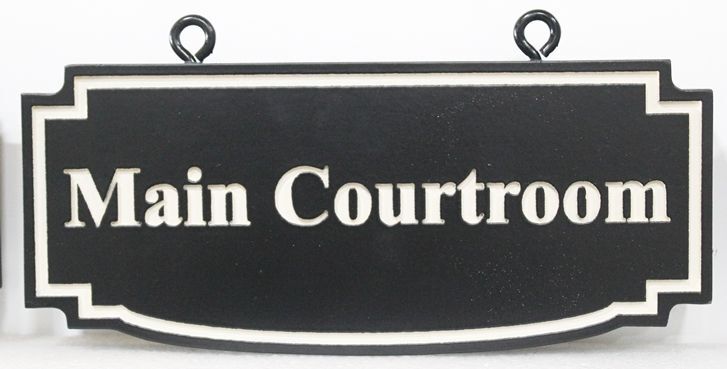 GP-1450 - Engraved Main Courtroom Sign