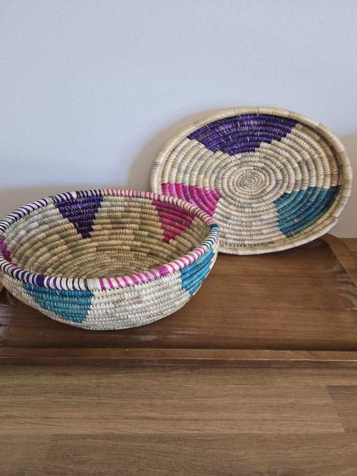 Handmade Basket - 10"x6" with Lid