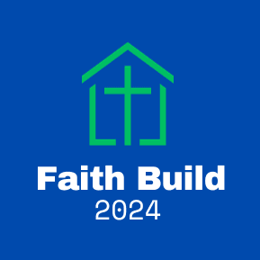 Faith Build 2024 logo.