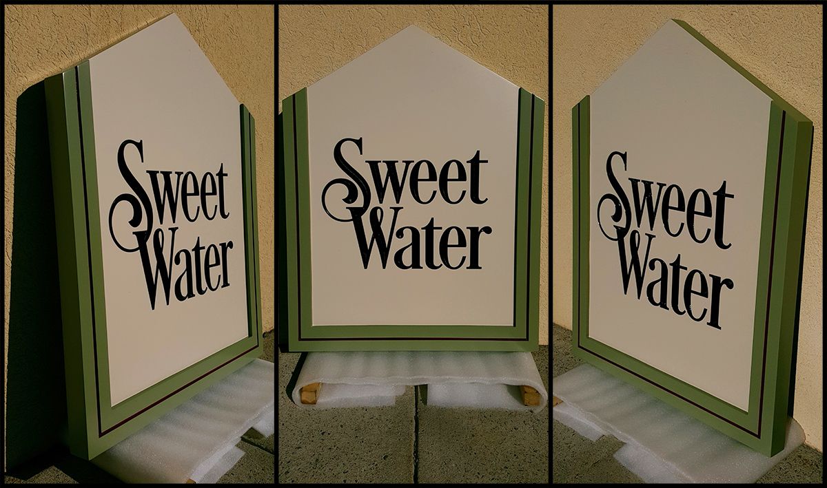 Sweet Water Cabin Sign