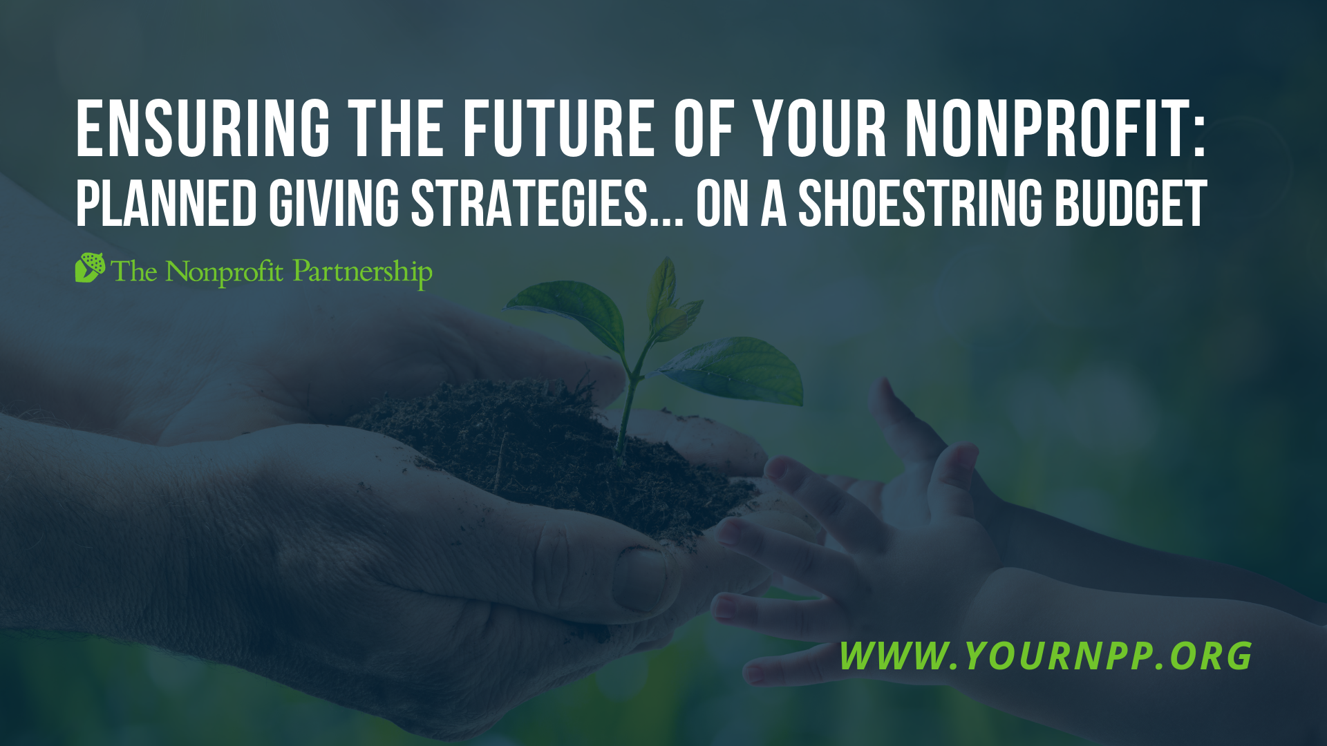 Ensuring the Future of Your Nonprofit: Planned Giving Strategies... on a Shoestring Budget