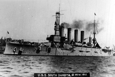 May 2016 - Remembering the first U.S.S. South Dakota