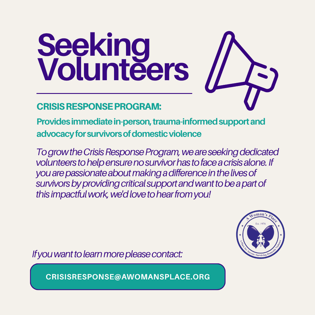 Crisis Response Volunteers Needed