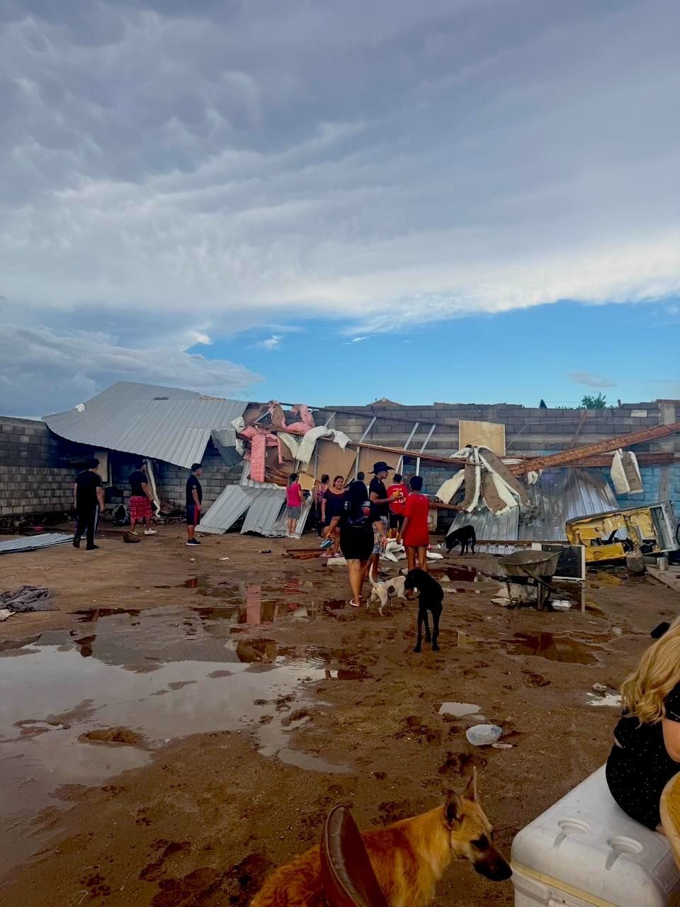 Sonoyta storms cause significant damage
