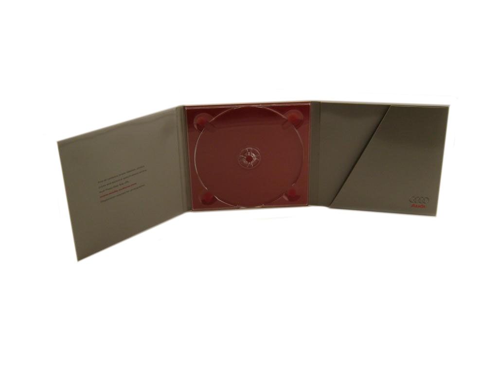 Tri Fold CD Packaging With Emboss