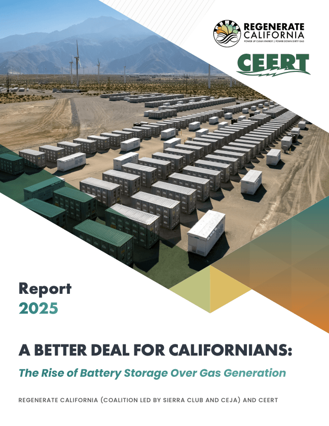 A Better Deal for Californians: The Rise of Battery Storage Over Gas Generation