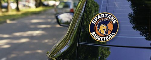 Descon Decals are made with high tack adhesive and include laminate protection.