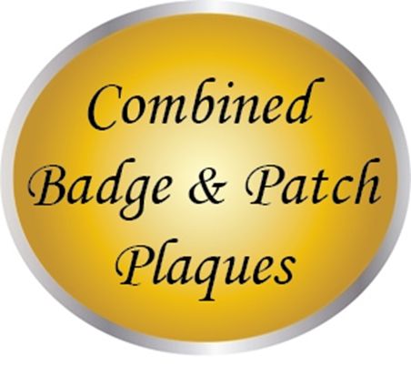 PP-1900- Combined Badge & Patch Plaques