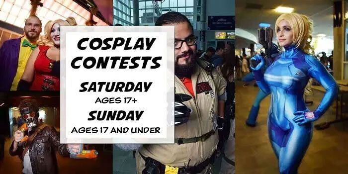 Adult and Kids Cosplay Contests with cash prizes!