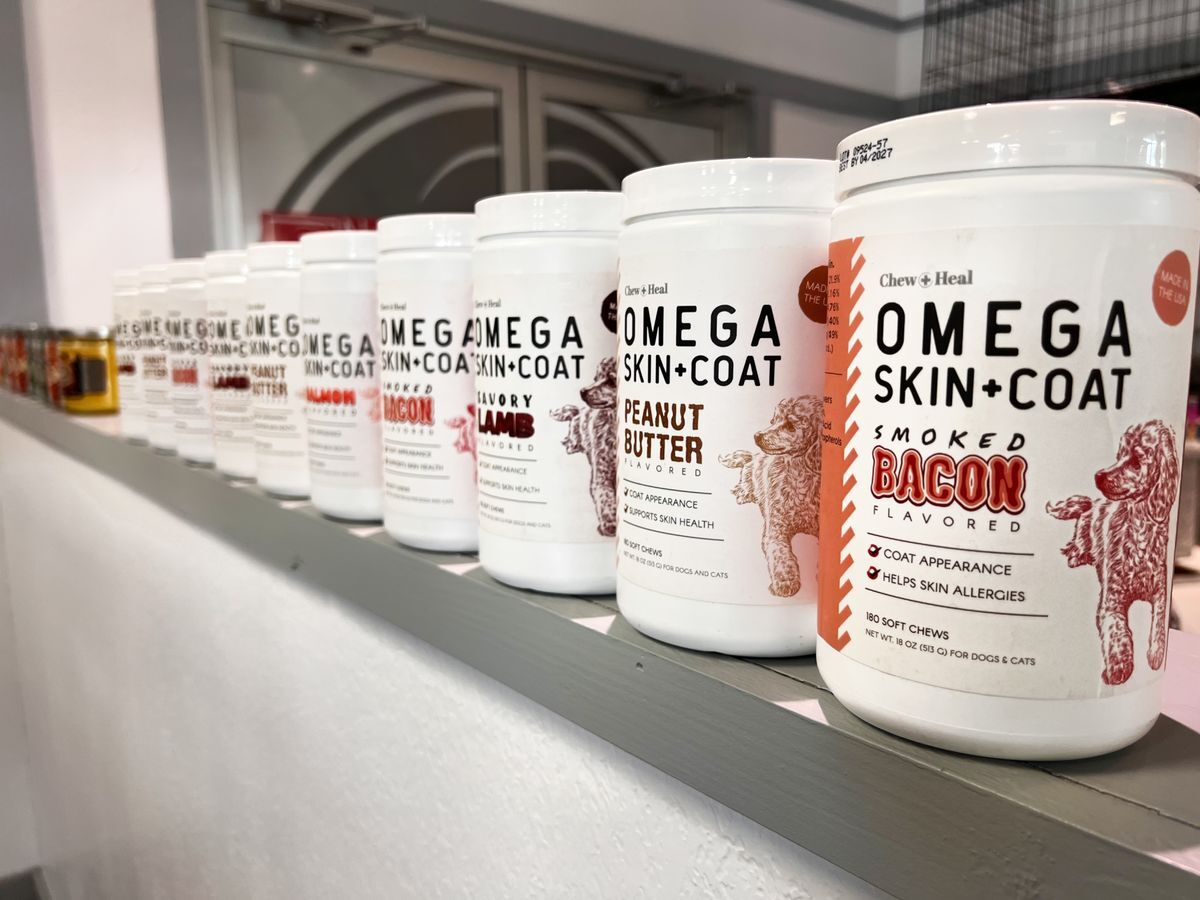 Omega-3's | Skin & Coat Support | Allergy Relief Support 