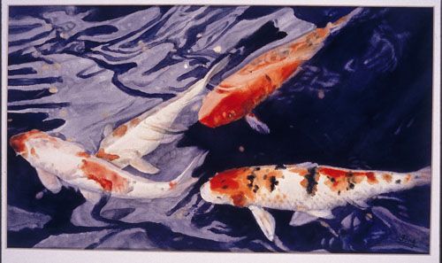 Splash III - watercolor, 19" x 25"