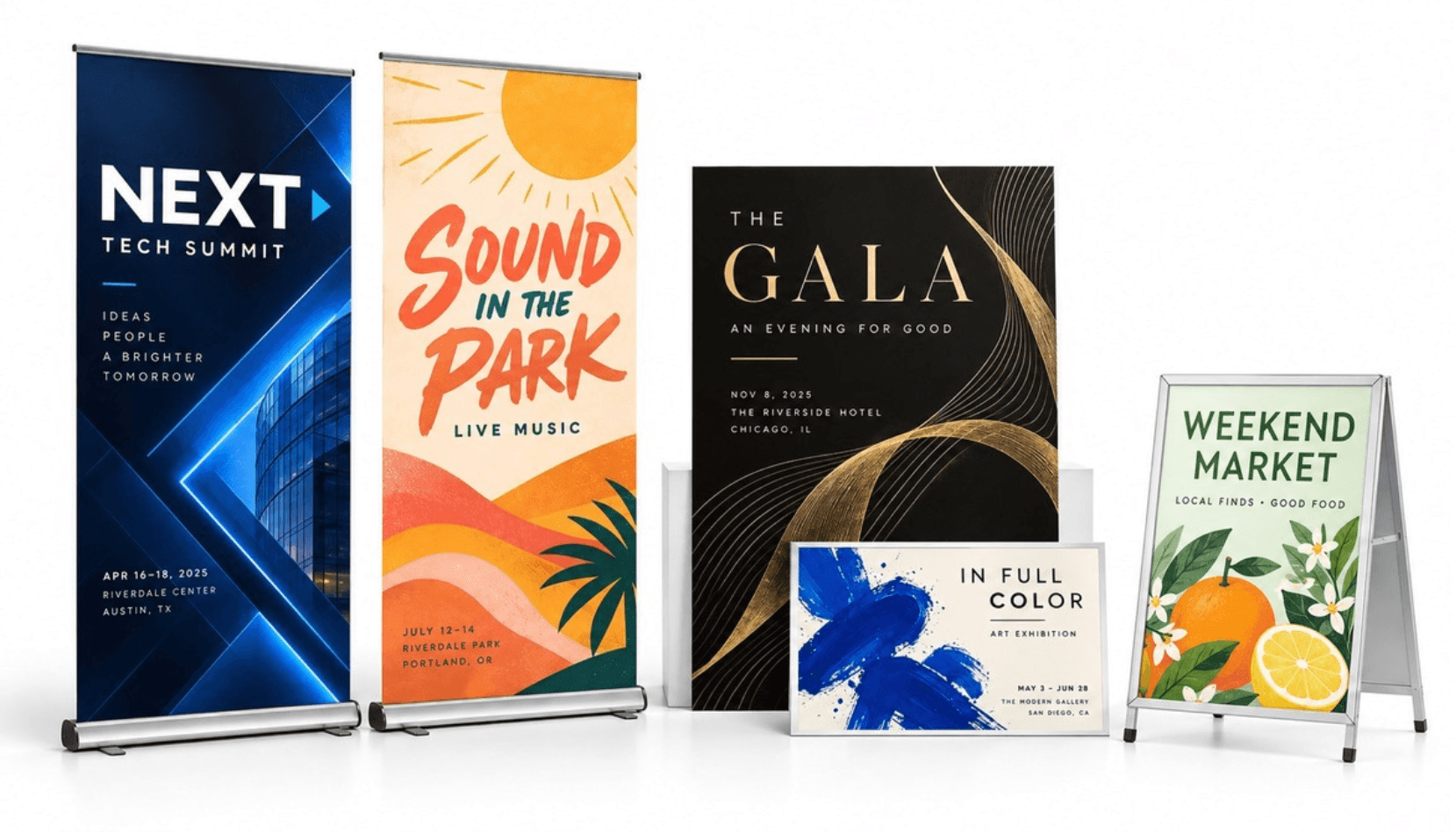 Signs, Banners & Posters