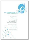 Seashell wedding invitation | Kwik Kopy Design and Print Centre Halifax