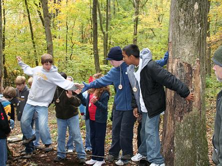 OUTDOOR SKILLS AND GROUP BUILDING